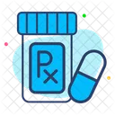 Pills Bottle Medication Icon