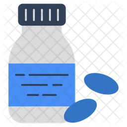 Pills Bottle  Icon