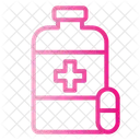 Pills Bottle Pill Jar Drugs Icon