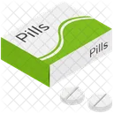 Medicine Tablet Pills Box Icon