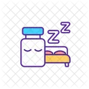 Pills for sleep disorder  Icon