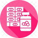 Pills Plastic Surgery Medication Icon