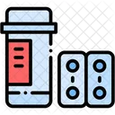 Pills Medicine Effervescent Icon