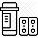 Pills Medicine Effervescent Icon