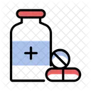 Pills Jar Medicine Icon