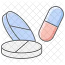 Pills Awesome Lineal Color Icon 아이콘