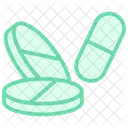 Pills Color Outline Icon 아이콘