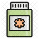 Pills Jar Medicine Medical Icon