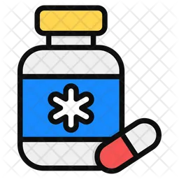 Pills jar  Icono