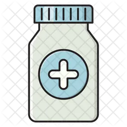 Pills jar  Icono