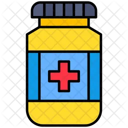 Pills Jar  Icon