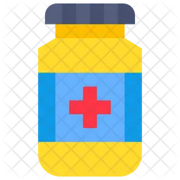 Pills Jar  Icon