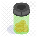 Pills Jar Bottle Icon