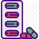 Pills Packet  Icon