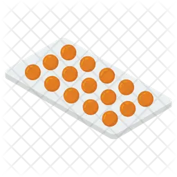 Pills Strip  Icon