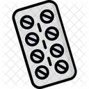 Pills Strip Capsule Drugs Icon
