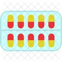 Pills Strip  Symbol