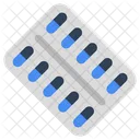 Pills Strip Tablets Strip Capsule Strip Icône
