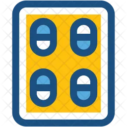 Pills Strip  Icon