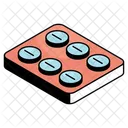 Pills Strip Tablets Strip Capsule Strip Icon