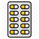 Pills Strip  Icon