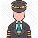 Pilot Aviator Flight Icon