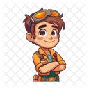 Avatar Mann Kapitan Symbol