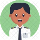 Airport Pilot Captain Icon