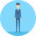 Pilot Captain Business Icon