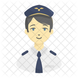 Pilot Icon - Download In Flat Style