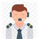 Pilot Airline Avatar Icon