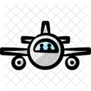 Pilot Captain Co Pilot Icon
