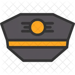 Pilot Hat  Icon