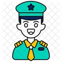 Pilot Avatar Man Icon