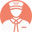 Pilot Captain Army Captain Icon