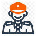 Pilot Building Blueprint Icon
