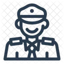 Pilot Building Blueprint Icon
