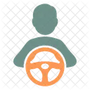 Conducteur Voiture Conduire Icône
