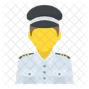 Taxi Chauffeur Profession Icône