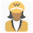 Taxi Chauffeur Chauffeur Icône