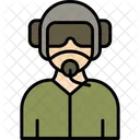 Piloto Piloto Do Exercito Piloto Militar Icon