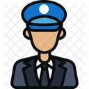 Avatar Piloto Profesional Icono