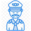 Piloto masculino  Ícone