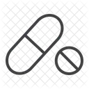Pilula Droga Antibiotico Ícone