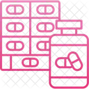 Pilulas Cirurgia Plastica Medicacao Ícone