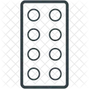Comprimidos Tira Capsula Ícone