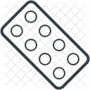 Comprimidos Tira Capsula Ícone