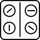 Pilulas Anticoncepcionais Ícone