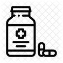 Pilulas Garrafa Anciao Icon