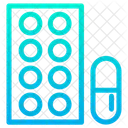 Medicaments Pilules Bande De Pilules Icône